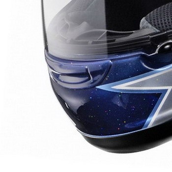 Arai IE-typ RX-7 GP, QUANTUM-ST bradový větrák Diamond-Blue